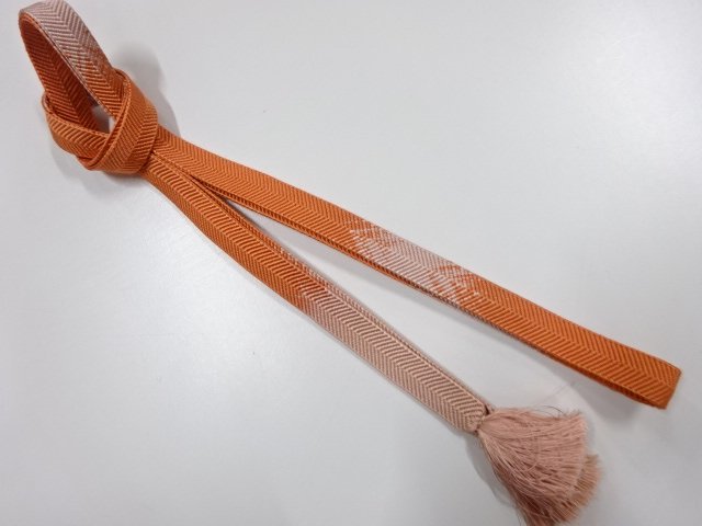 JAPANESE KIMONO / HAND-TIED OBIJIME CORD